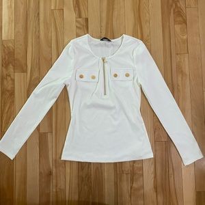 NWOT Long Sleeve Ribbed Top